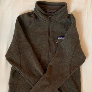 Patagonia 1/4 Zip in Brown/Green Size: Men’s Medium